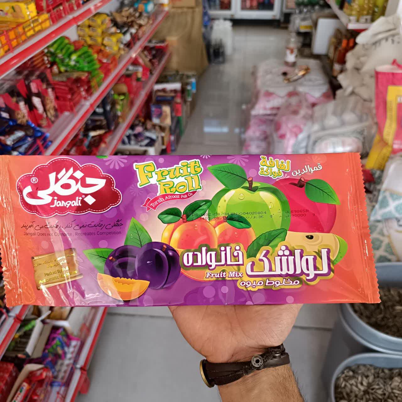 لواشک جنگلی - 40 گرم بسته 5 عددی