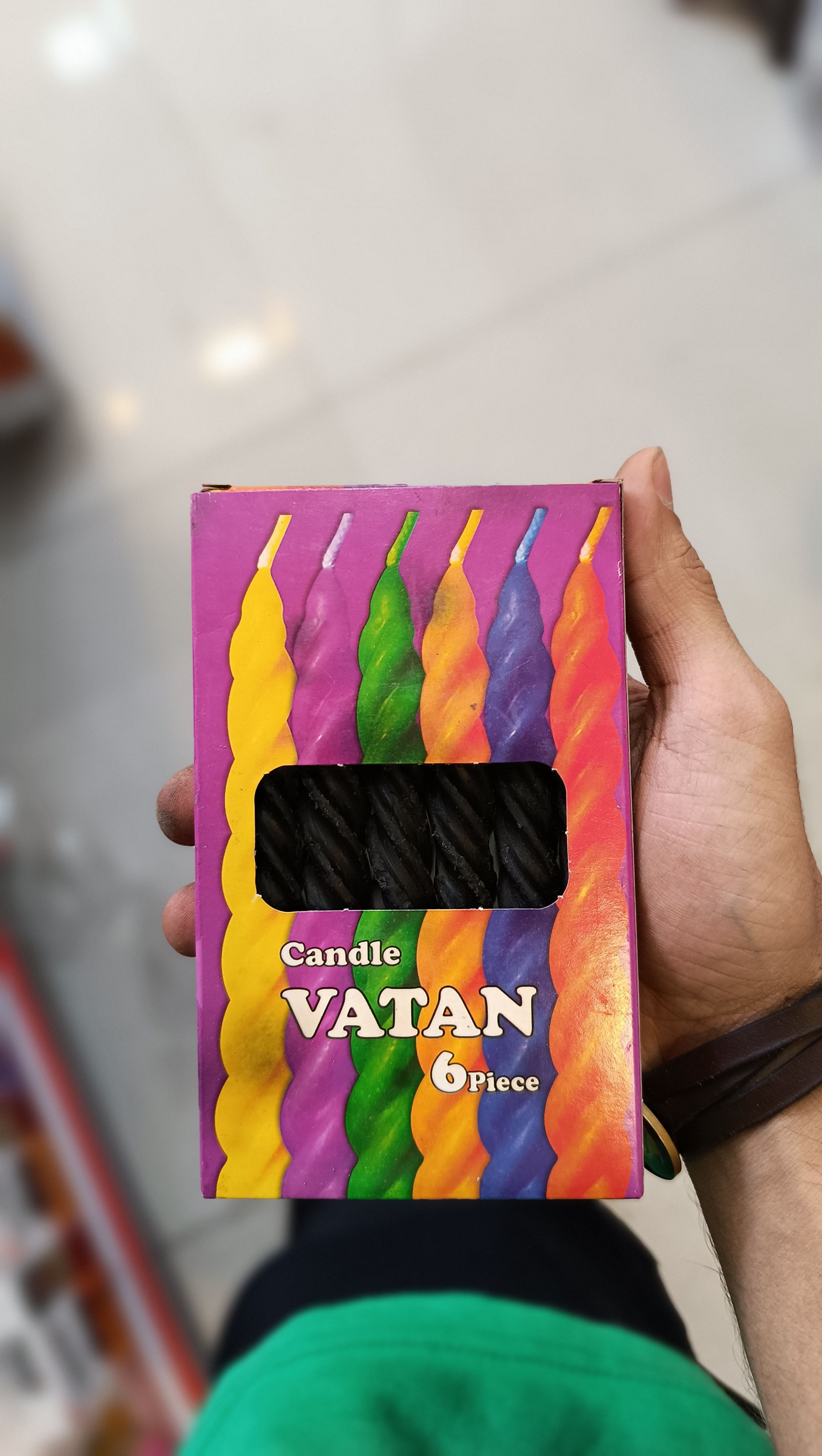 شمع 6 عددی وطن