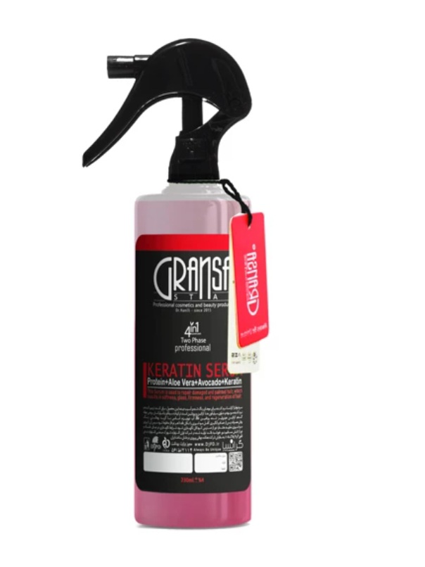 سرم مو دوفاز گرانسا مدل کراتین حجم 230 میلی بیتر