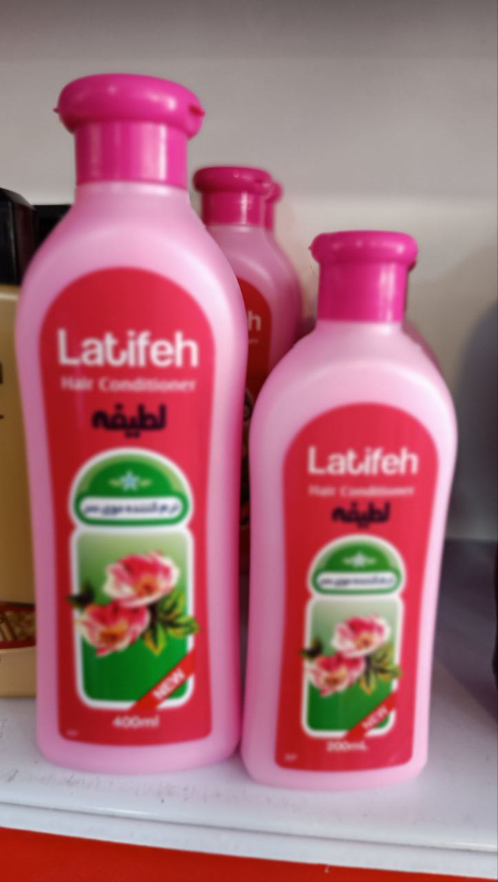 شامپو نرم کننده لطیفه صورتی
