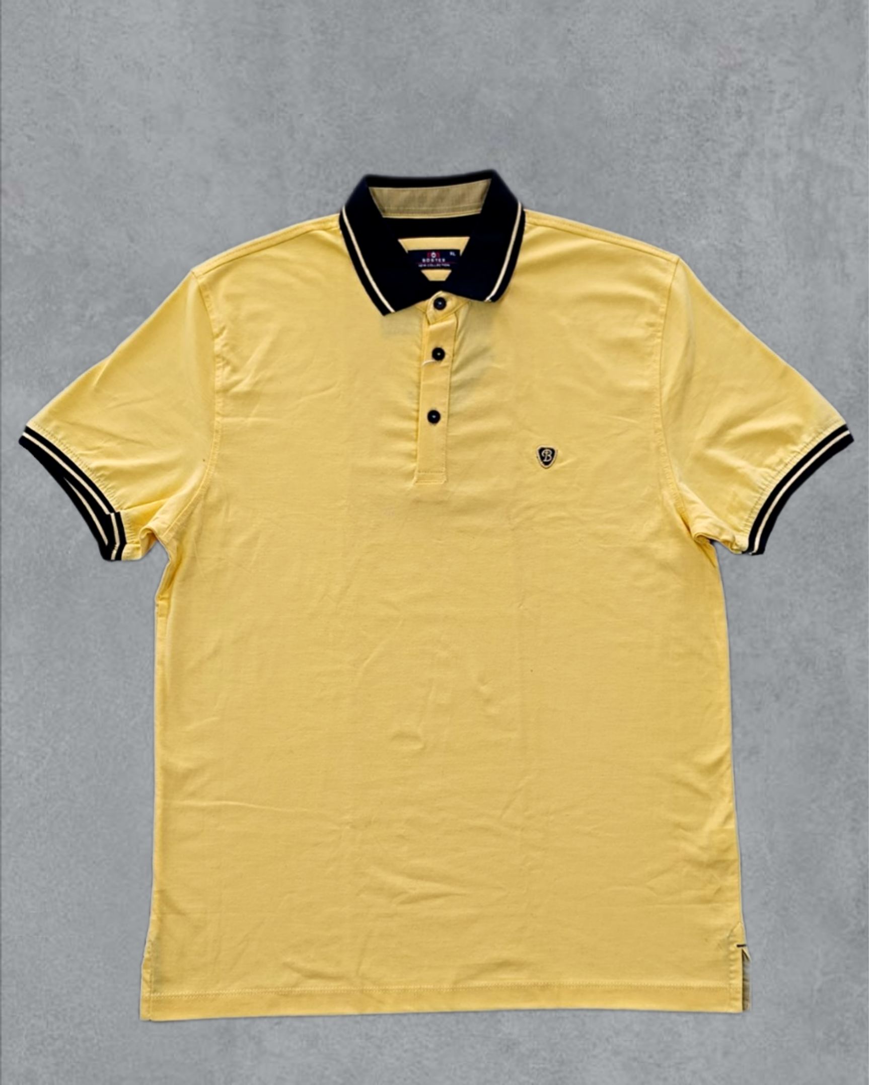 پلو شرت زرد تک سایز XL