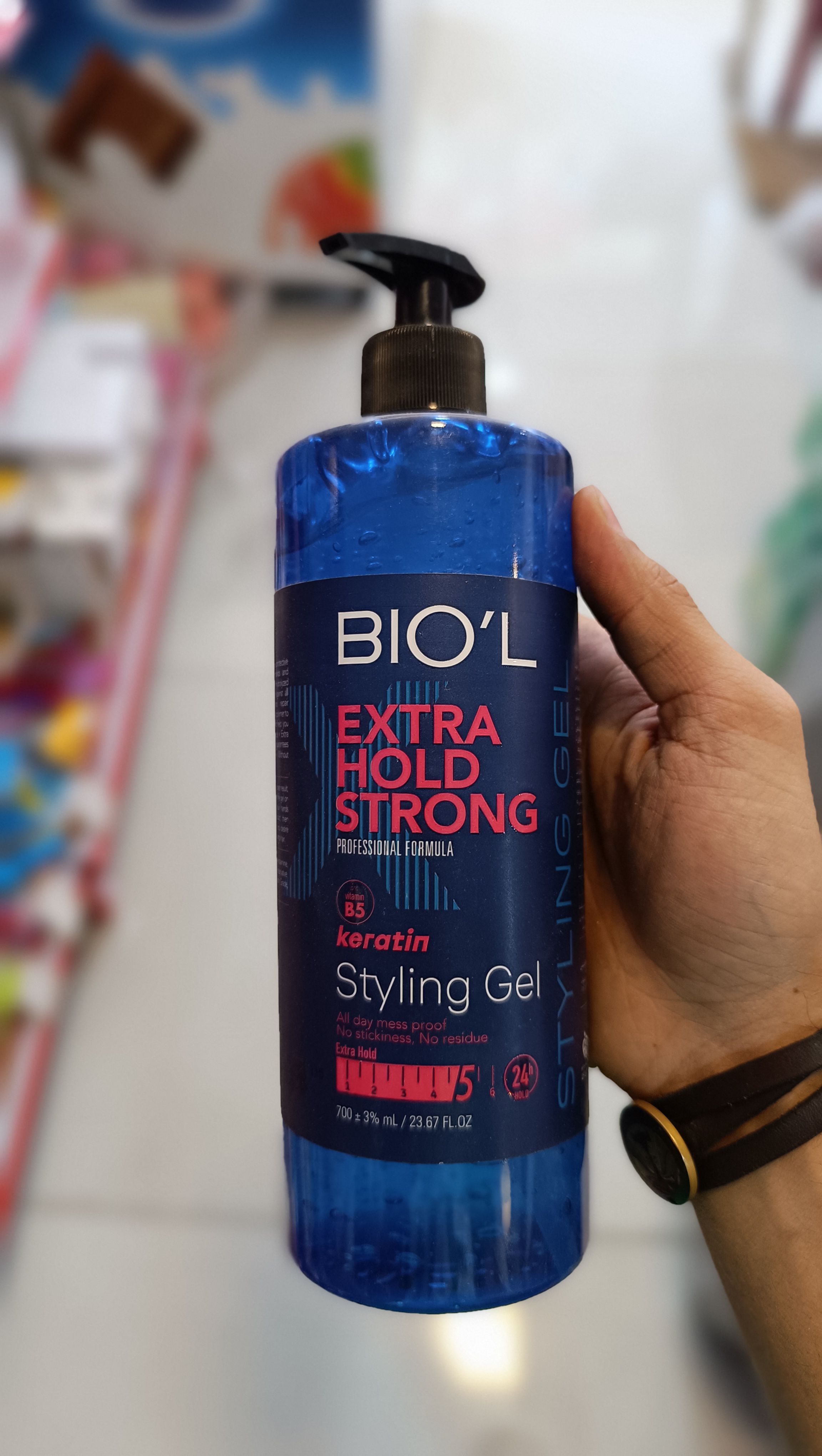 ژل موی بیول حاوی کراتین شماره 5