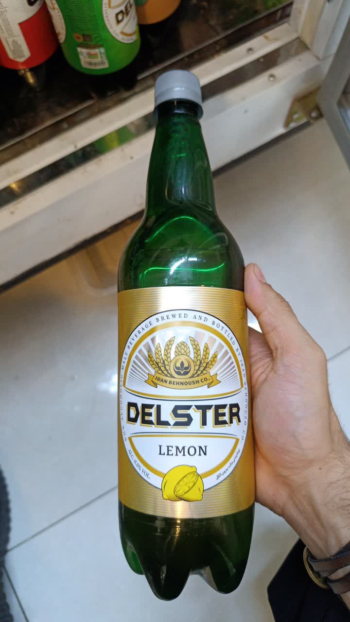 نوشیدنی گاز دار دلستر لیمویی