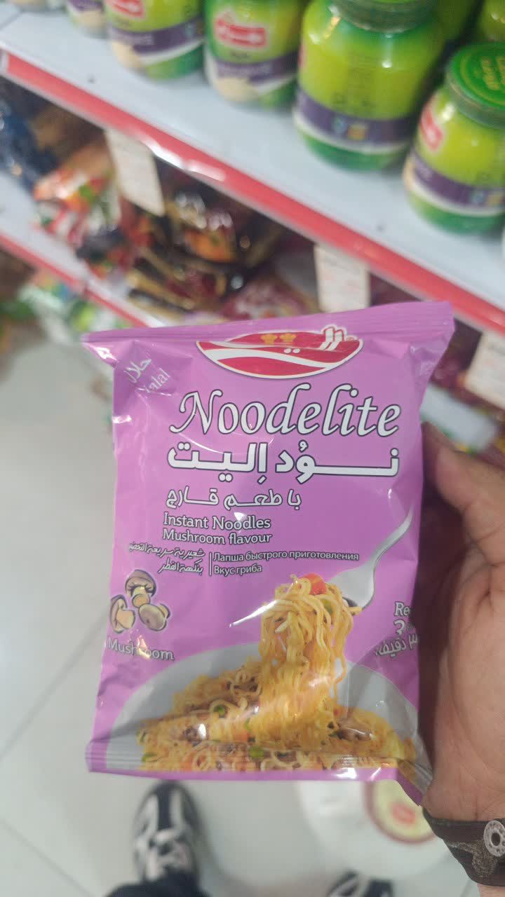 نودل با طعم قارچ الیت