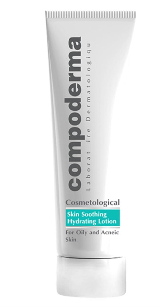 لوسیون مرطوب کننده و التیام بخش سوتینگ پوست چرب و آکنه ای کامپودرما 50 میل