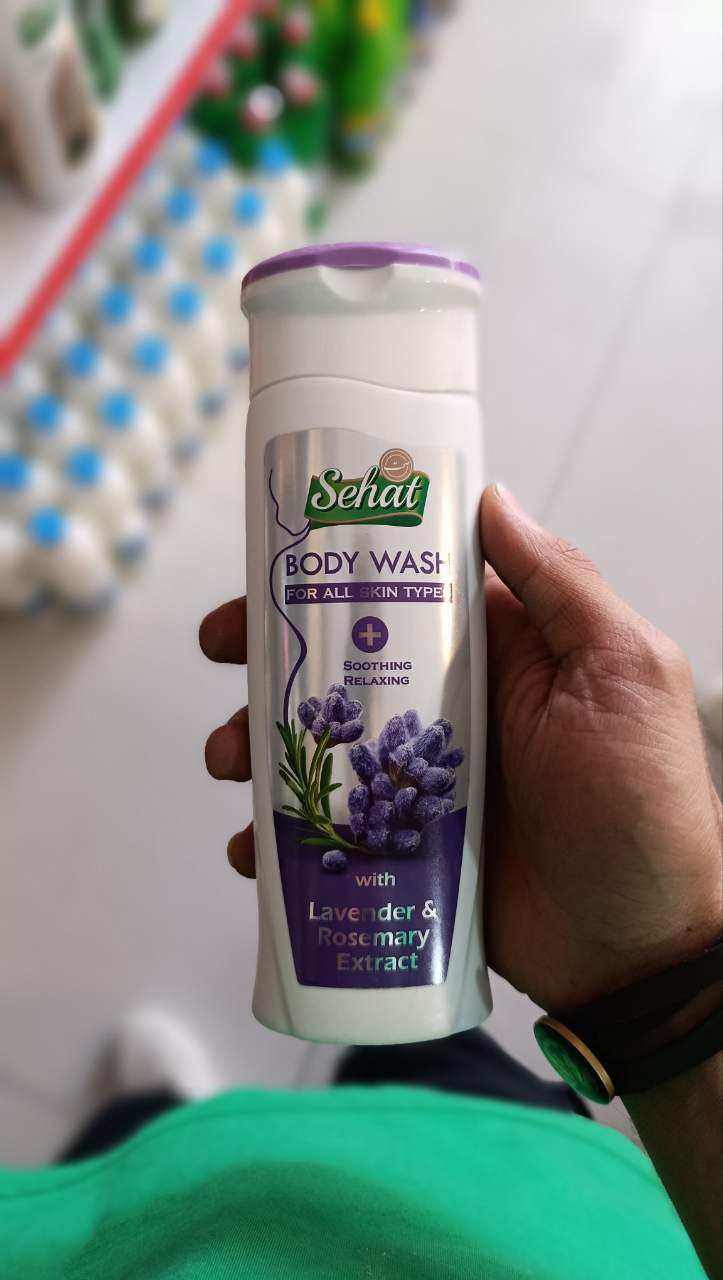 شامپو بدن رزماری و لوندر 300 میل صحت