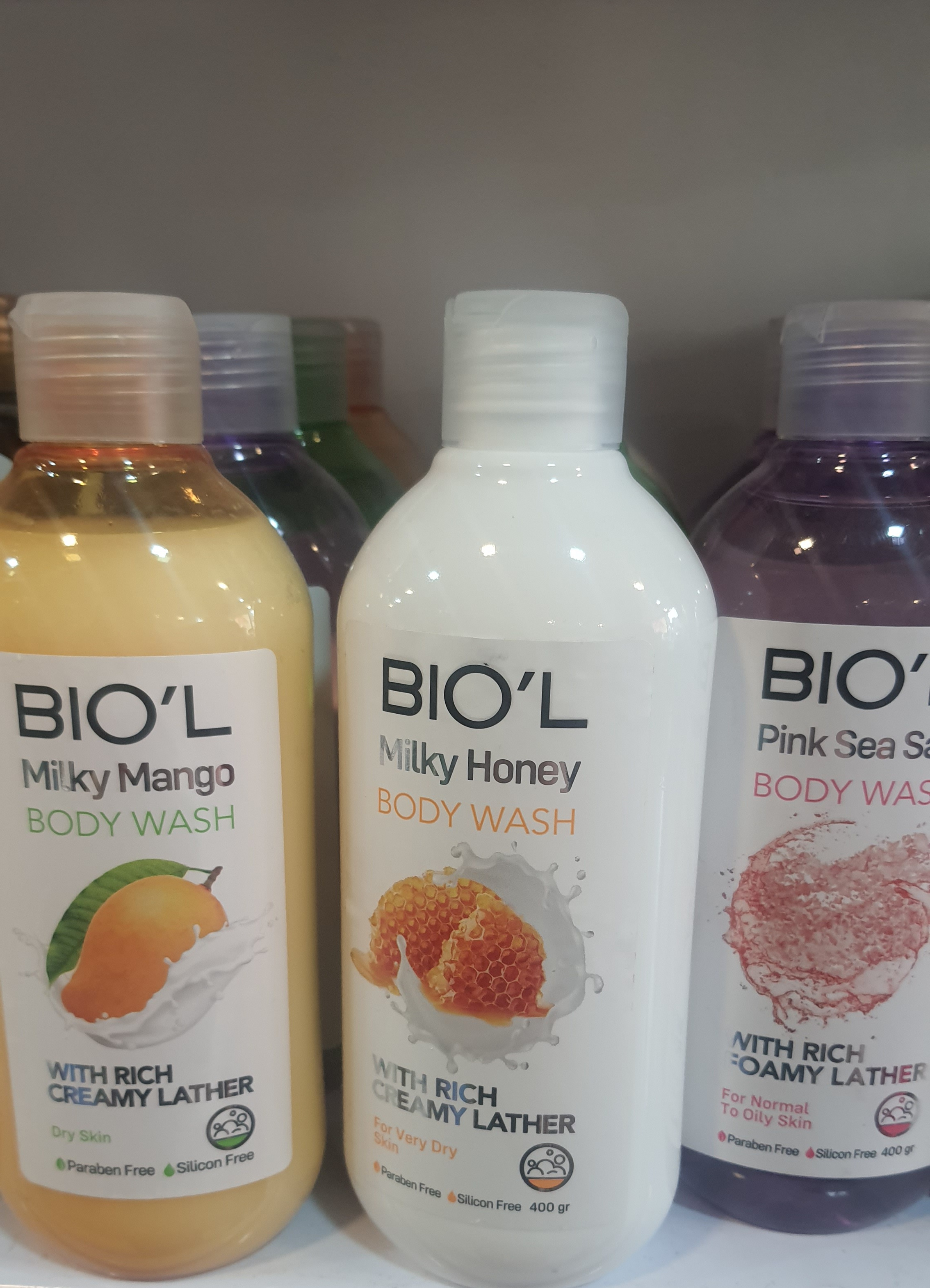 شامپو بدن بایول