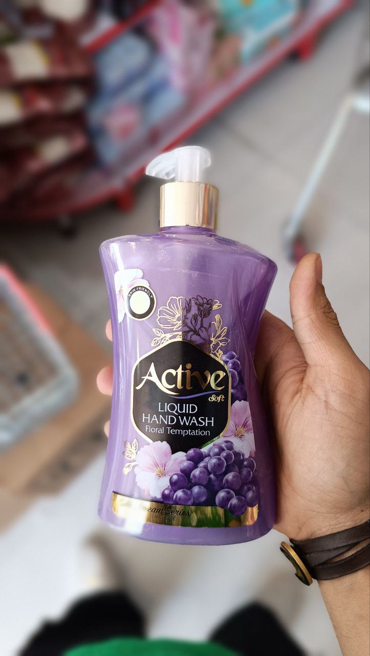 مایع دستشویی صدفی اکتیو