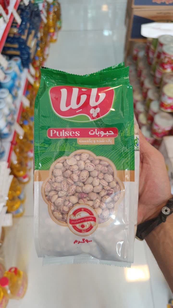 لوبیا چیتی. پاک شده پانلا