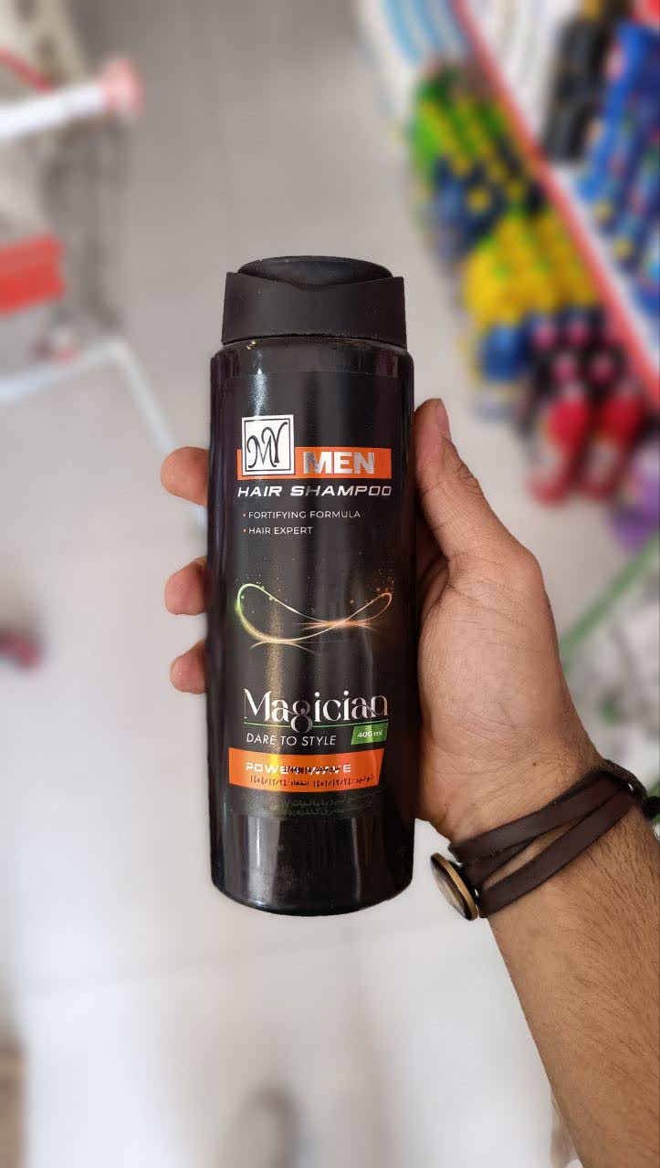 شامپو تقویت کننده مو مای مدل Magician Power Wave حجم 400 میلی لیتر