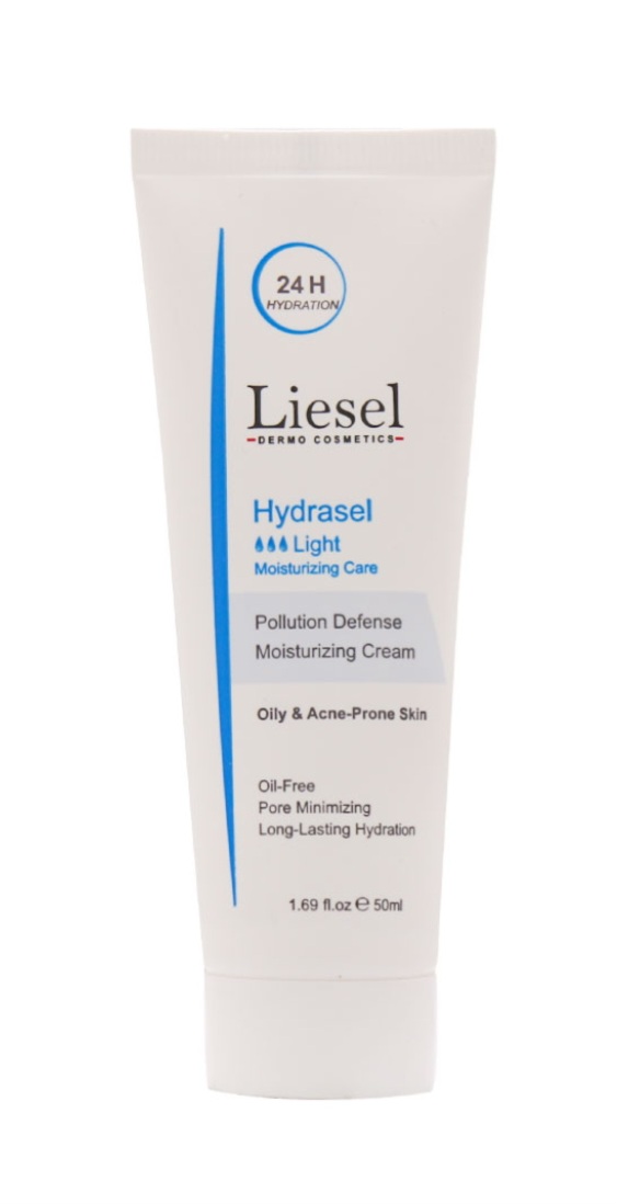 کرم آبرسان لایت هیدراسل لایسل مناسب پوست چرب و مختلط 50 میلی لیتر