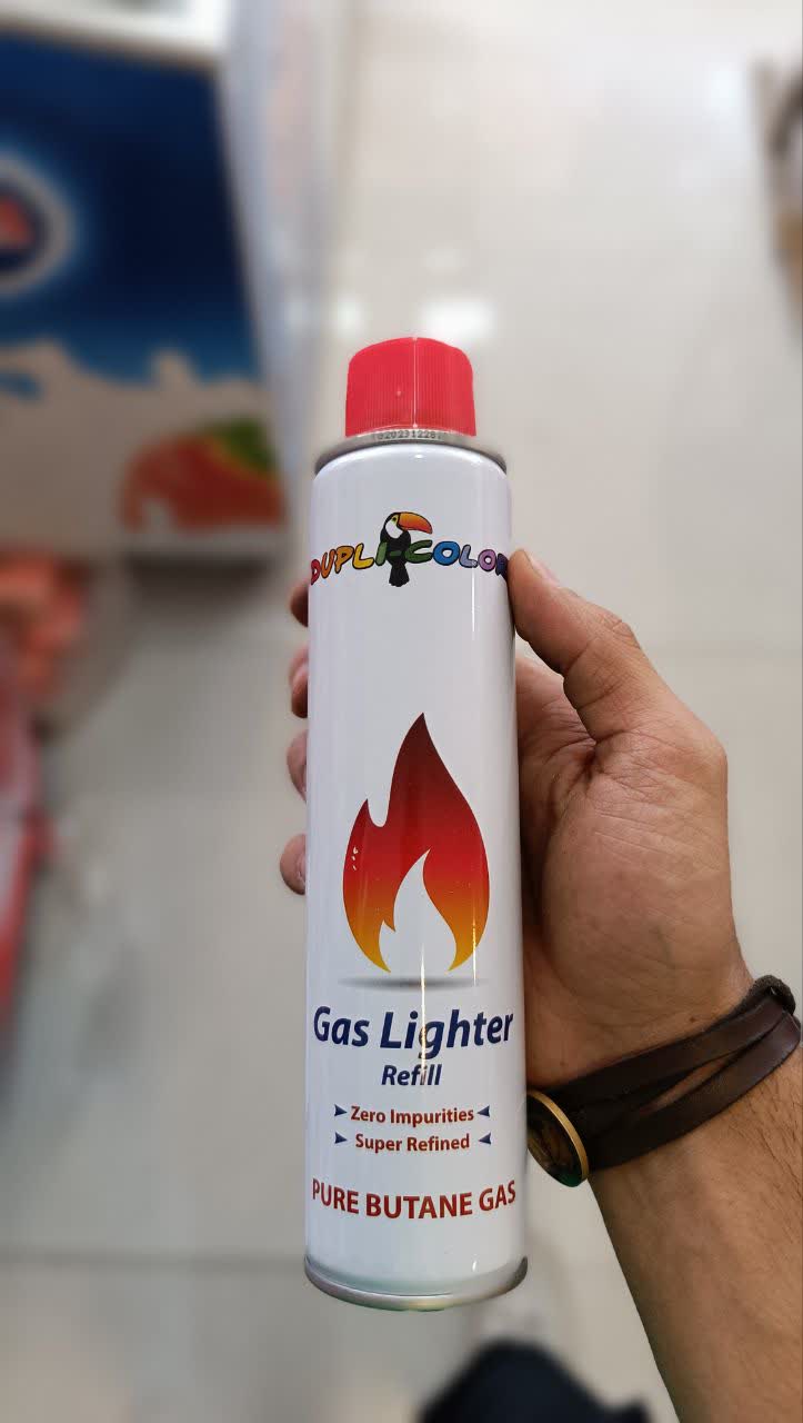 اسپری کپسول گاز فندک