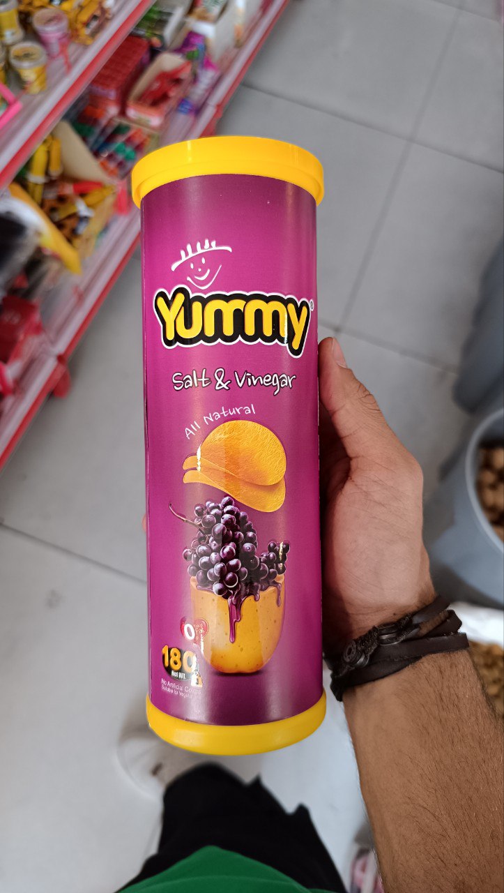 چیپس سرکه نمکی یامی