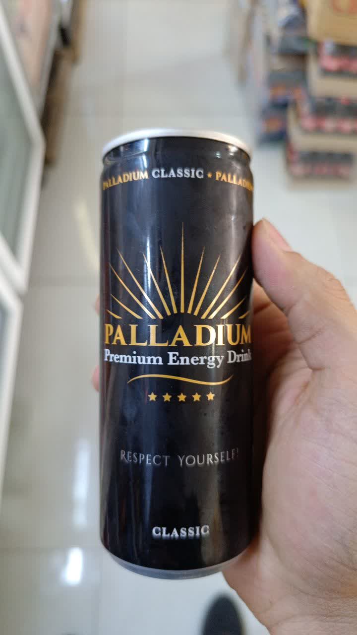 نوشابه انرژی زا پلادیوم حجم ۲۵۰میلی لیتر