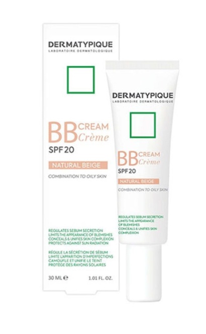 بی بی کرم درماتیپیک بژ طبیعی  حجم 30 میل