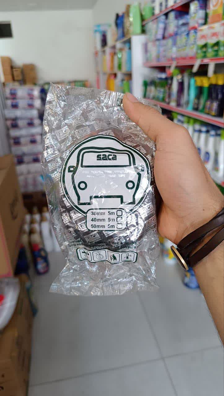 چسب دوطرفه ساکا مدل 2S-1 عرض 1 سانتی متر