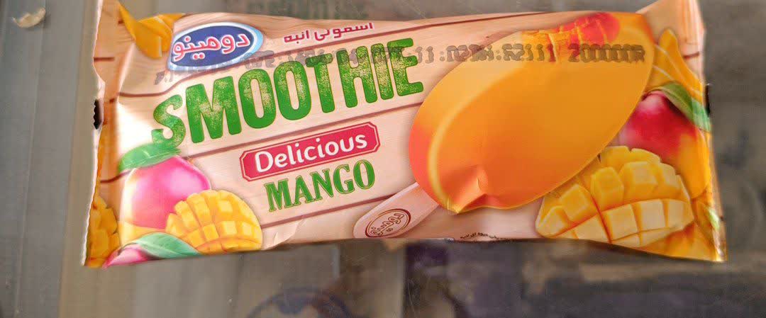 بستنی اسموتی انبه دومینو