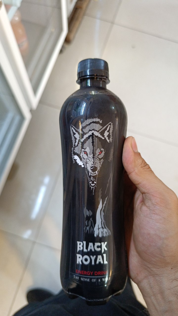 انرژی زا شیشه ای بلک رویال پت