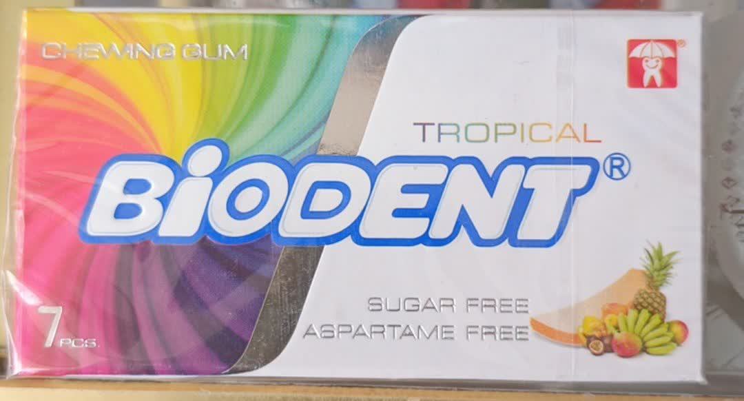 آدامس بایودنت هفت میوه