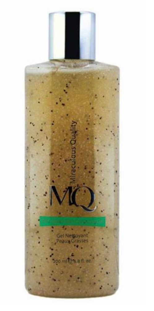 ژل شستشو کنترل کننده چربی پوست و لایه بردار ام کیو 200 میل