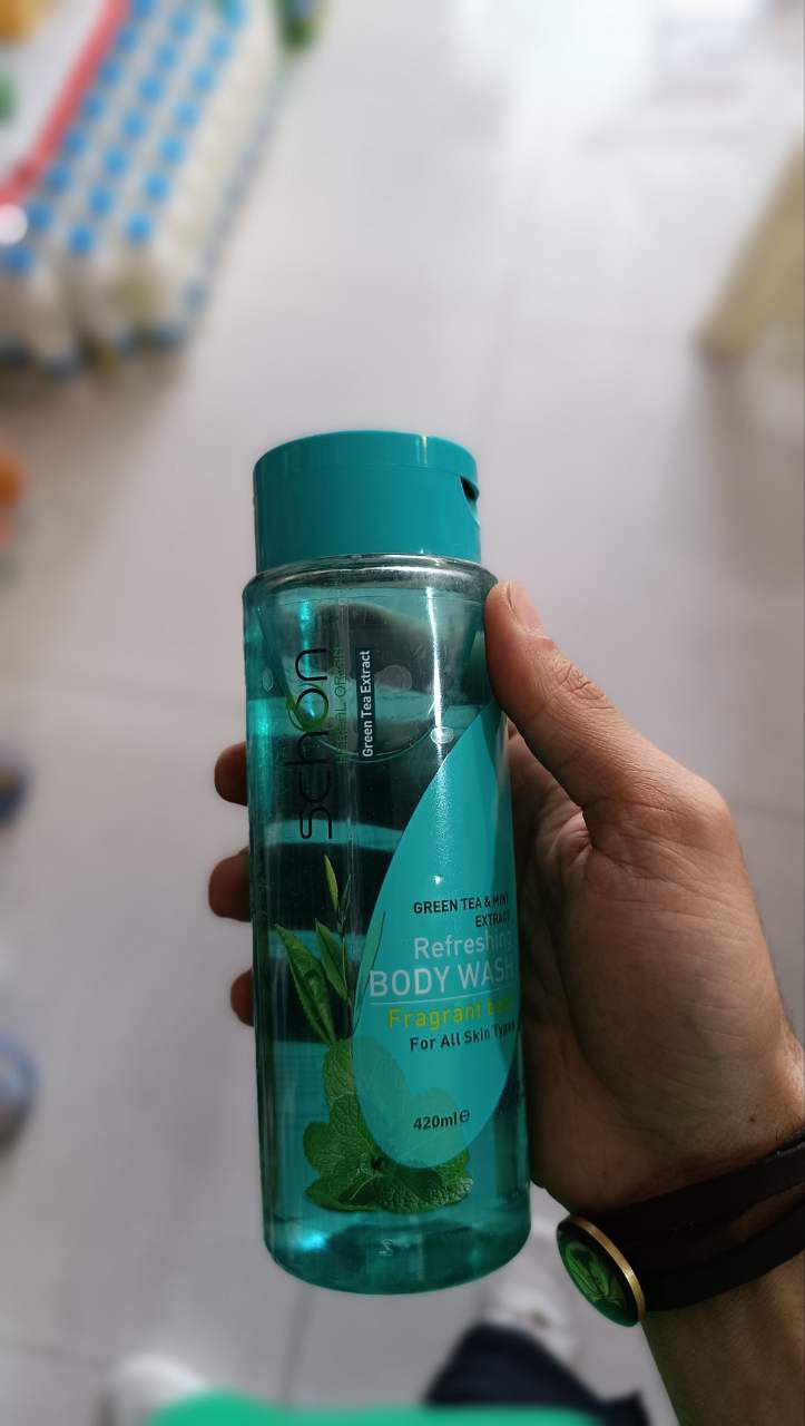 شامپو بدن شون نعنا و چایی سبز