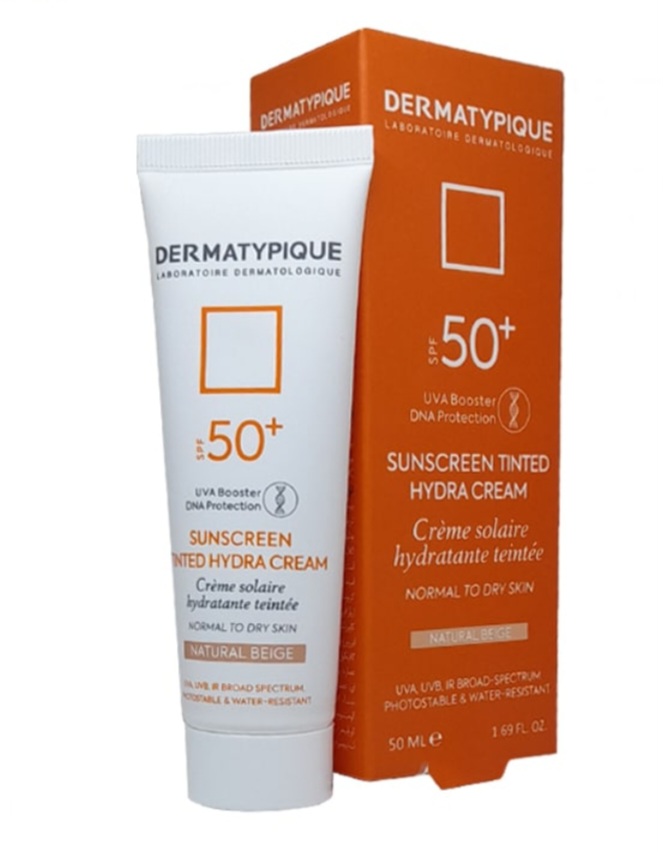 ضد آفتاب رنگی درماتیپیک مناسب پوست خشک حجم ۵۰ml