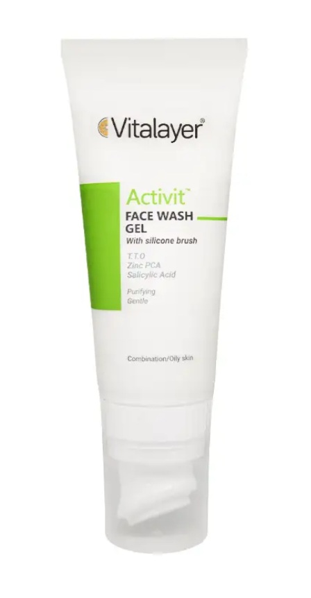 ژل شستشوی پوست چرب ویتالایر حجم ۲۰۰ml