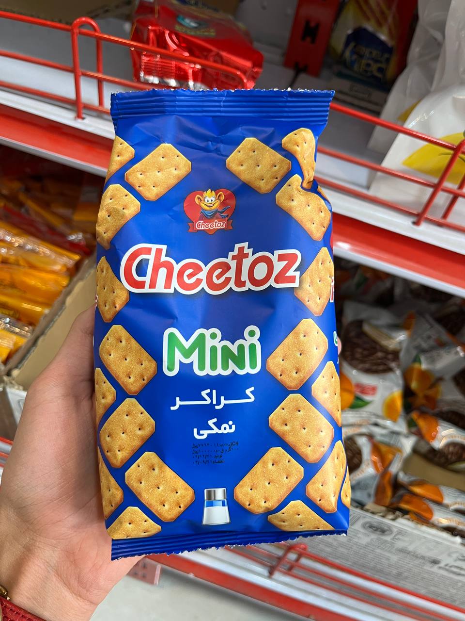 مینی کراکر نمکی چی توز