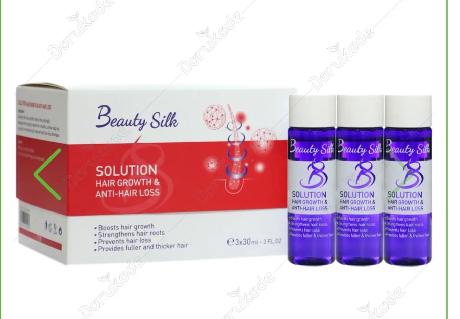 محلول مناسب موهای دارای ریزش 30 میل بیوتی سیلک