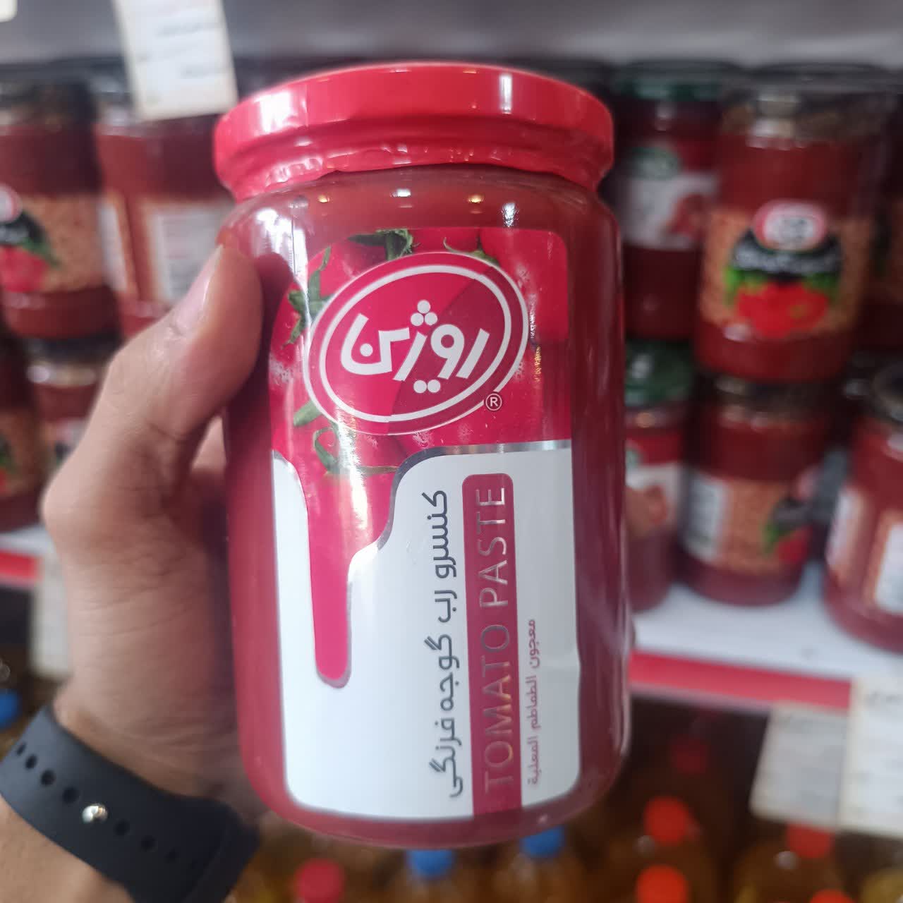 کنسرو رب گوجه فرنگی روژین