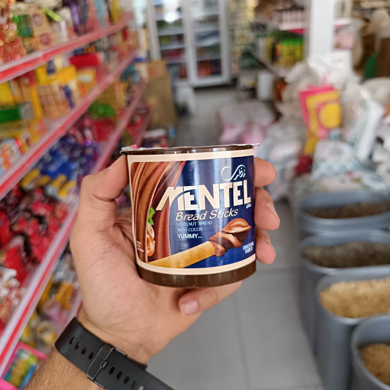 بیسکو شکلات منتل