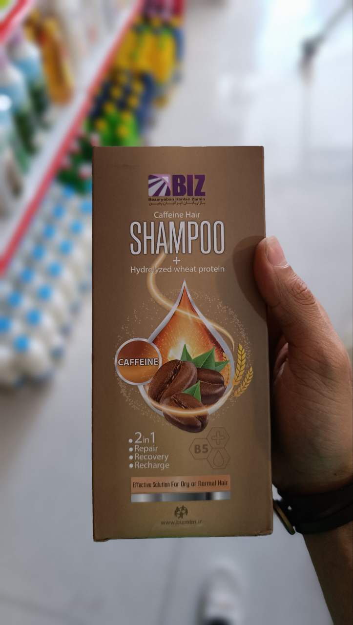 شامپو کافئین دکتر بیز