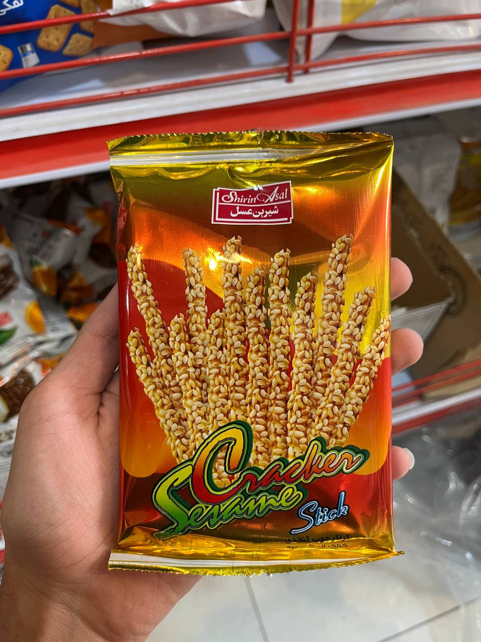 چوب شور کنجدی شیرین عسل