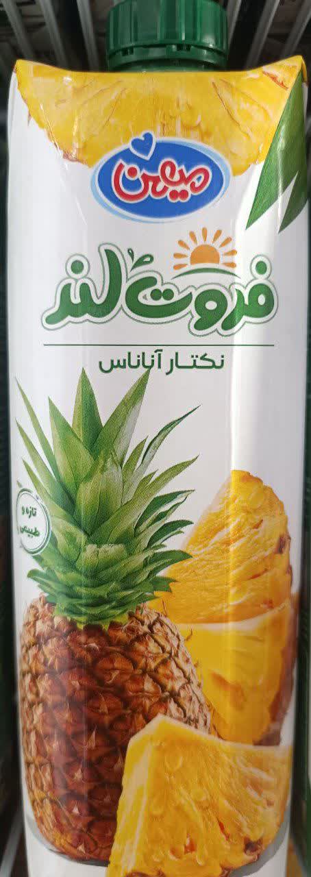 نکتار آناناس فروت لند میهن 1 لیتر