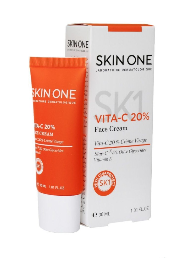 کرم صورت حاوی آنتی اکسیدان اسکین وان