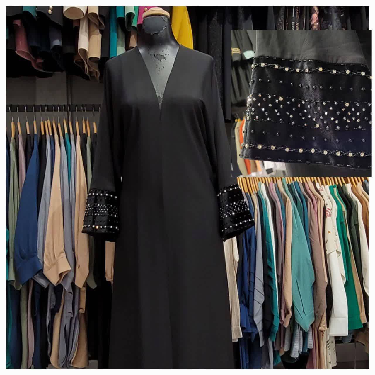 مانتو عبای پرادا خرجکار مخمل