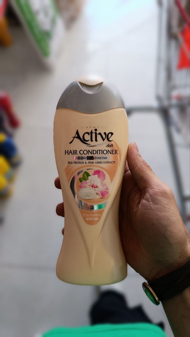نرم کننده مو اکتیو مناسب موهای معمولی