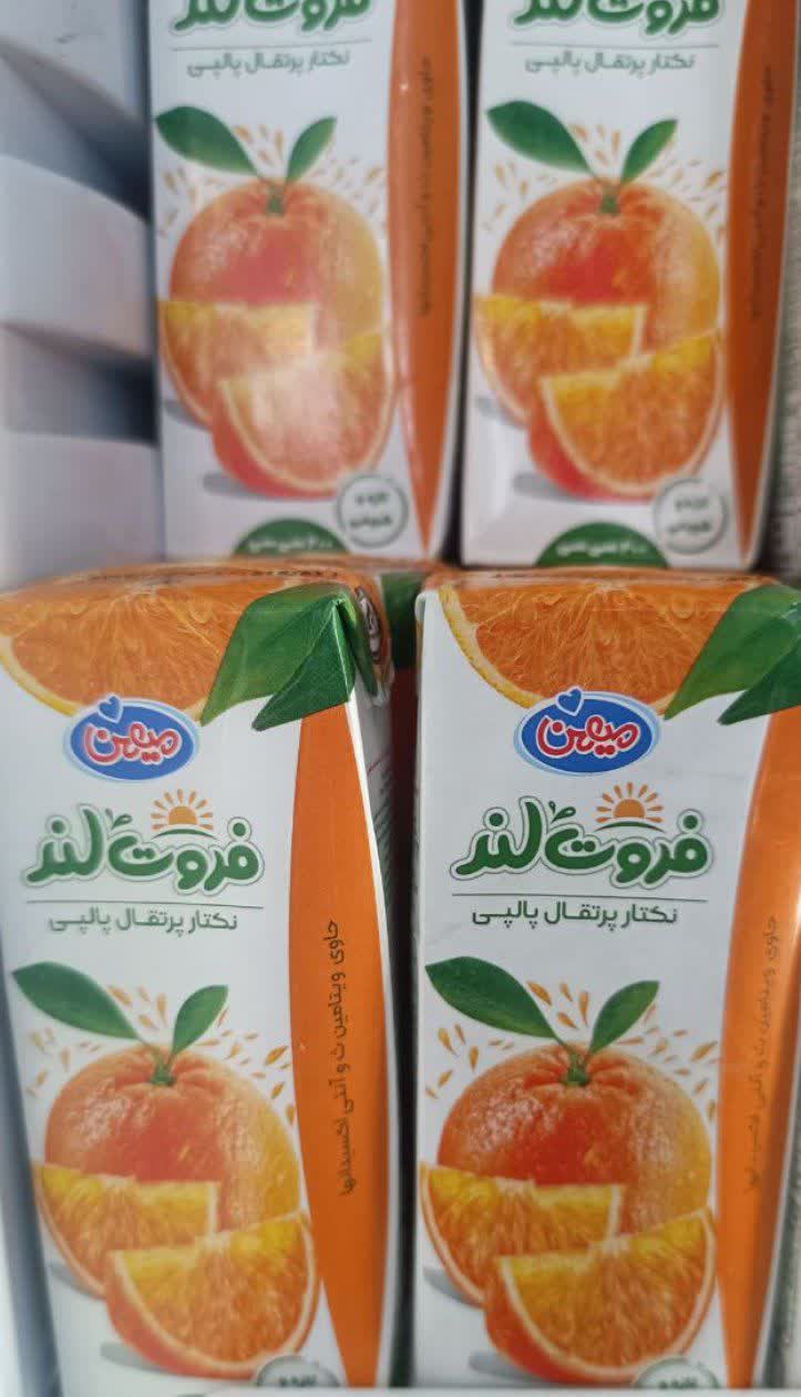 نکتار پرتقال پالپی فروت لند میهن کوچک