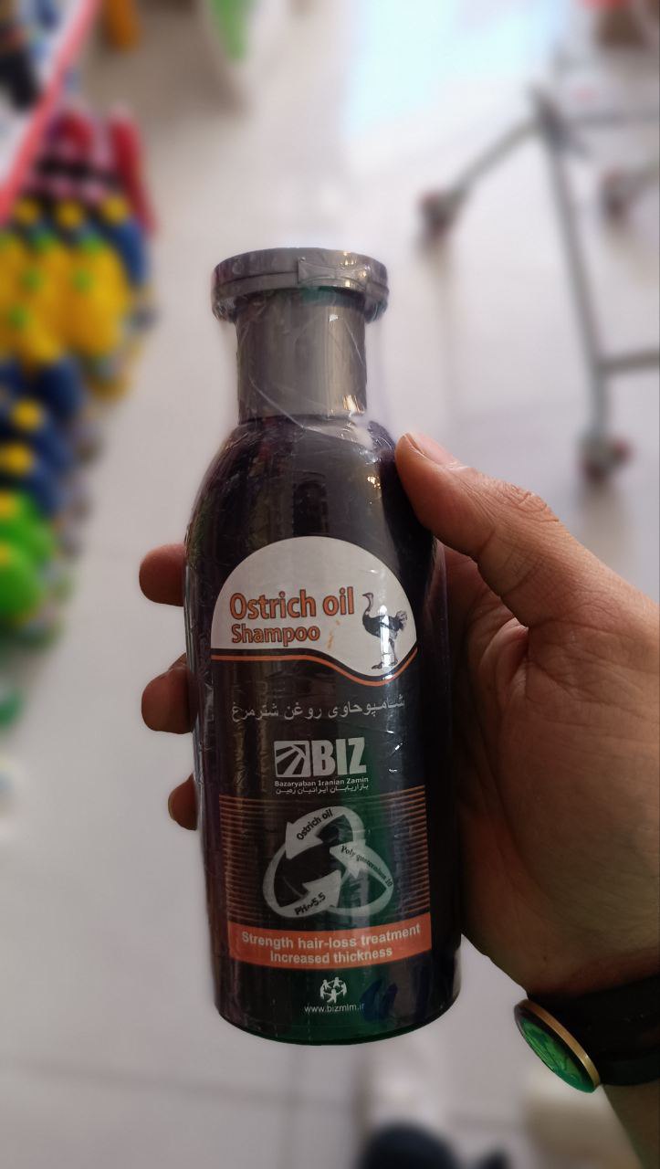 شامپو روغن شتر مرغ بیز ا Dr Biz Ostrich Oil Shampoo