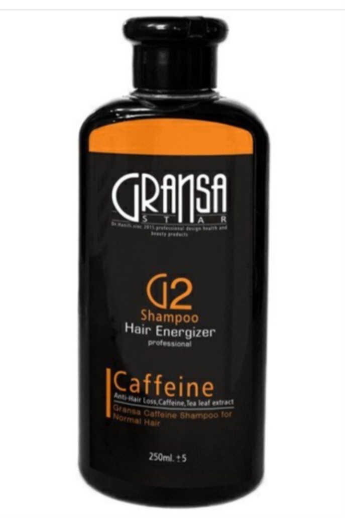 شامپو کافئین کپسوله G2 گرانسا - ویژه موهای معمولی و خشک