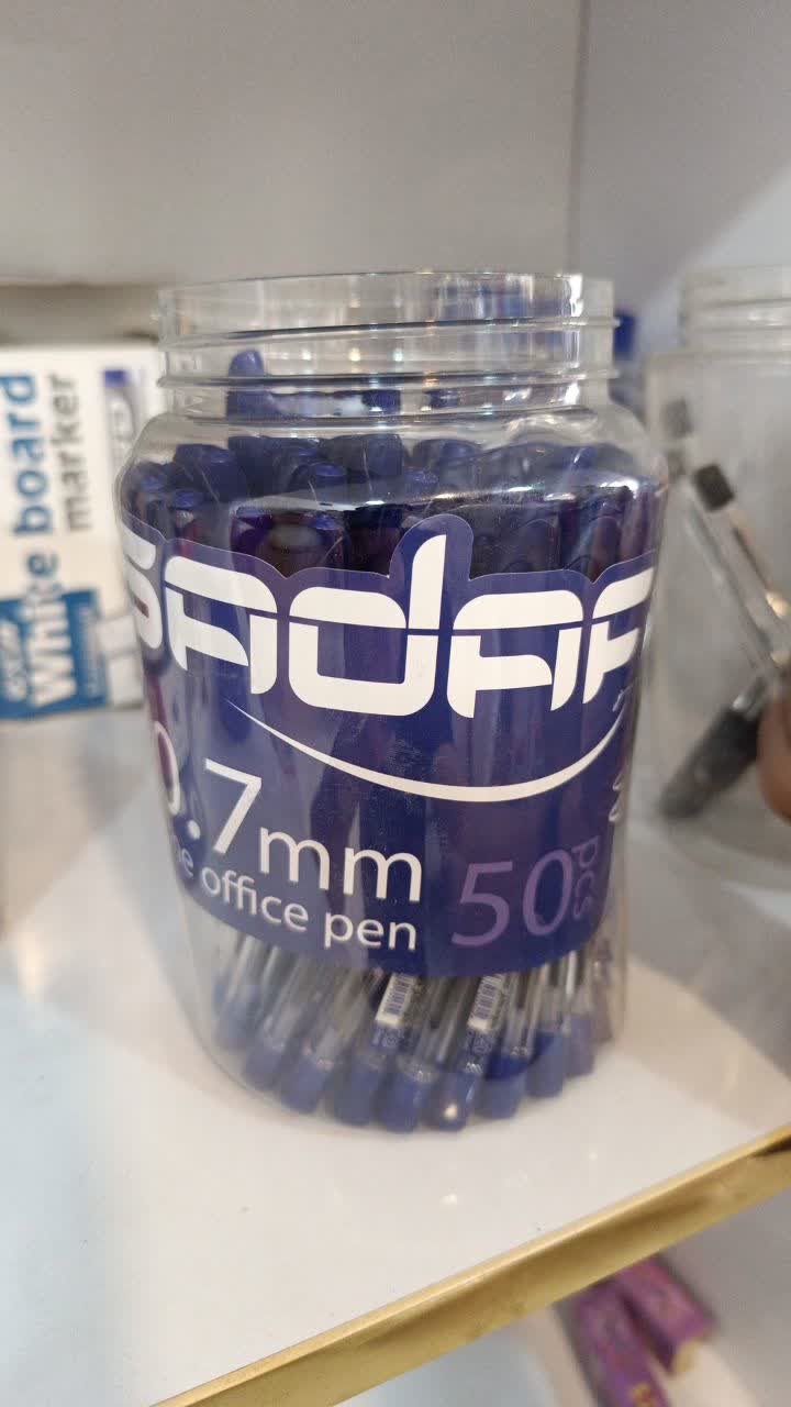 خودکار آبی صدف