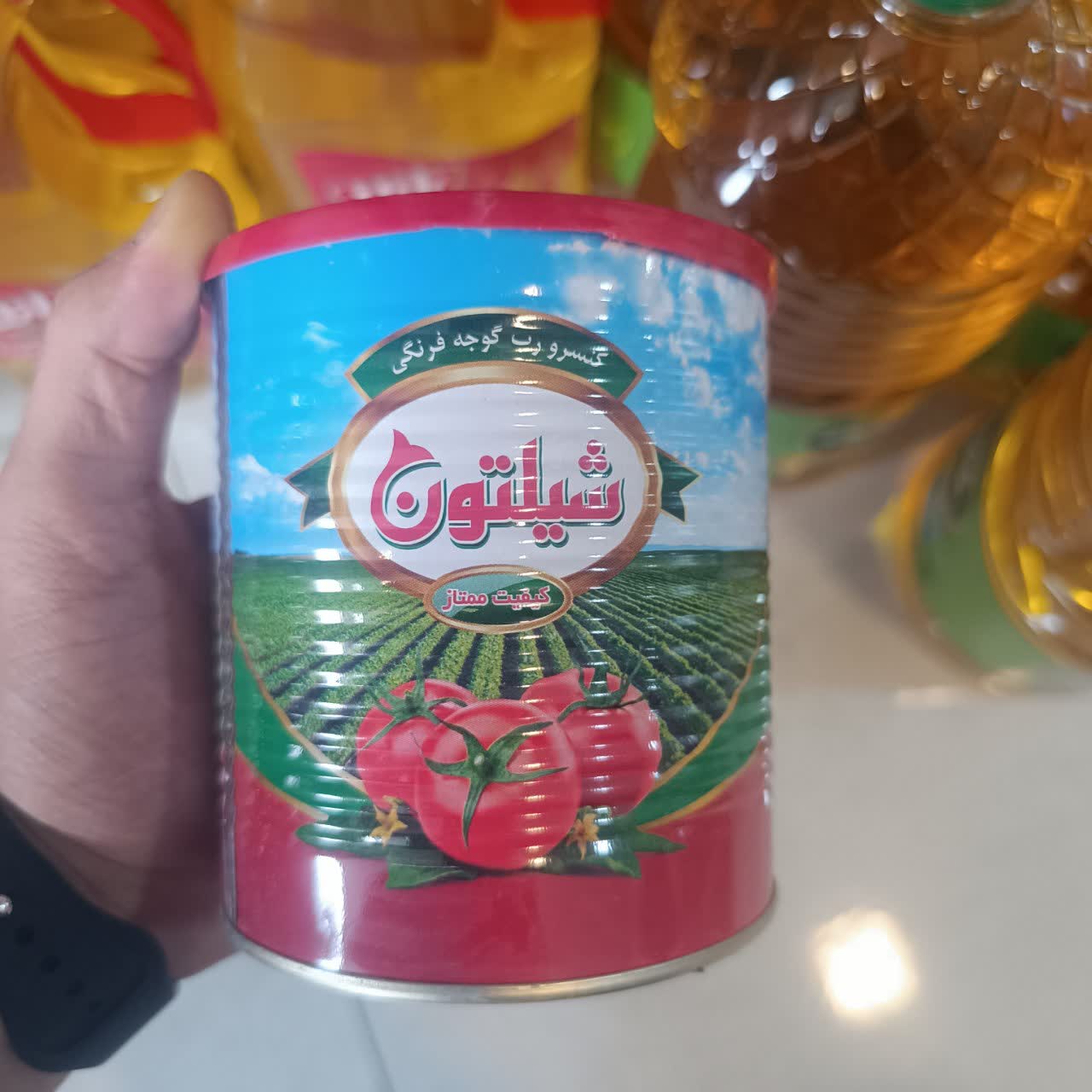 کنسرو رب گوجه فرنگی شیلتون