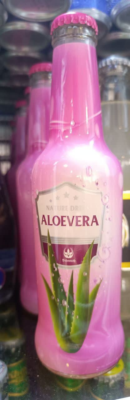 نوشیدنی آلوئه‌ورا بهنوش شیشه ای 250ml